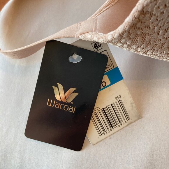 Wacoal Bra 36DDD Rose Dust Back Appeal Front Close T Shirt Underwire - Picture 8 of 9